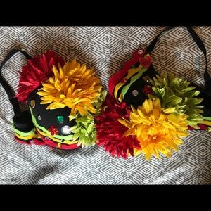 Rasta Rave Bra ❤️💛💚